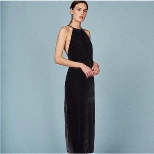 Reformation Velvet Midi Dress size 6